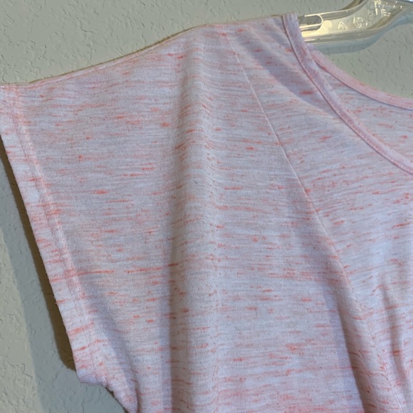 Urban Outfitters Dainty Hooligan Pink Boho Asymmetrical Twist Hem Top - Picture 6 of 8